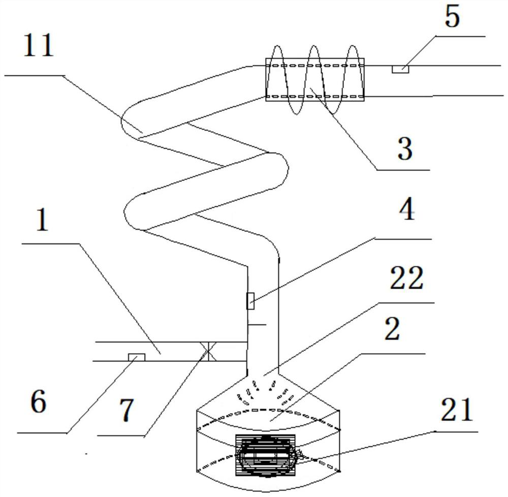 Temperature and humidity control system and oxygen generator