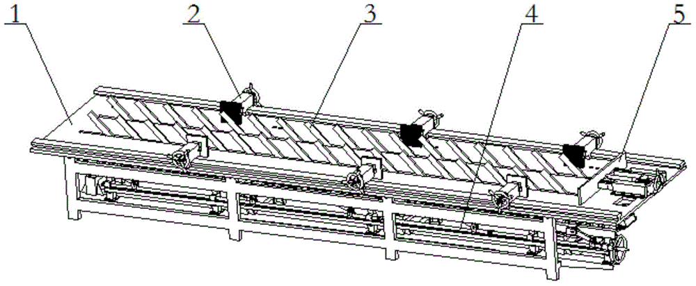 Inclined ladder weight-free assembling tool