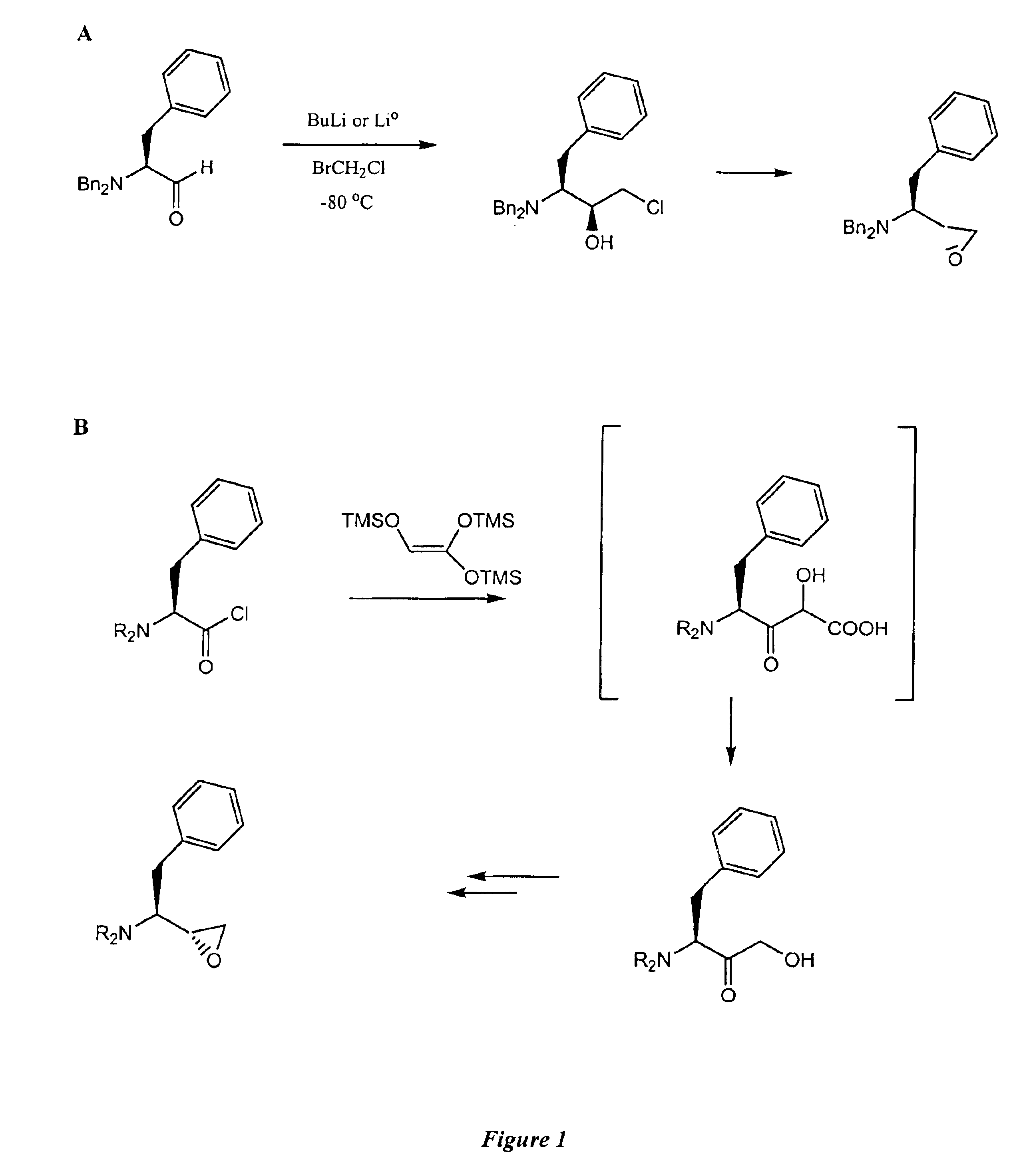 Clean, high-yield preparation of S,S and R,S amino acid isosteres