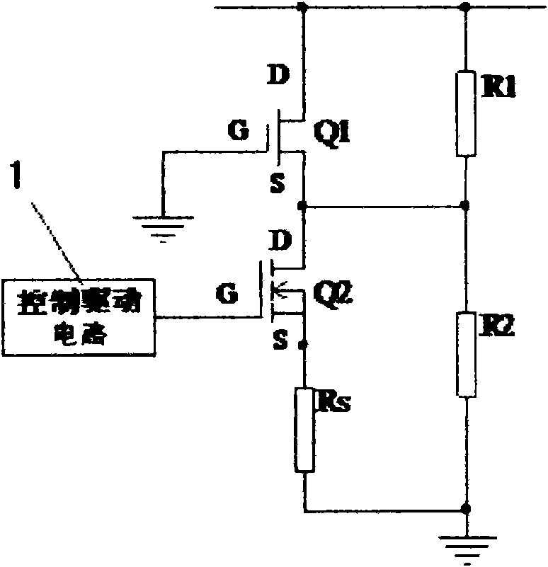 Reinforced-depletion-mode part combination switch circuit capable of being reliably turned off