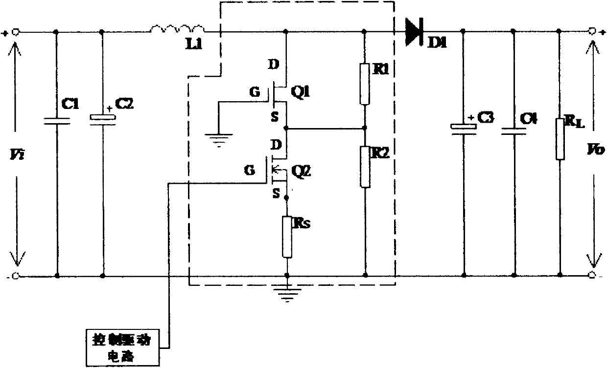 Reinforced-depletion-mode part combination switch circuit capable of being reliably turned off
