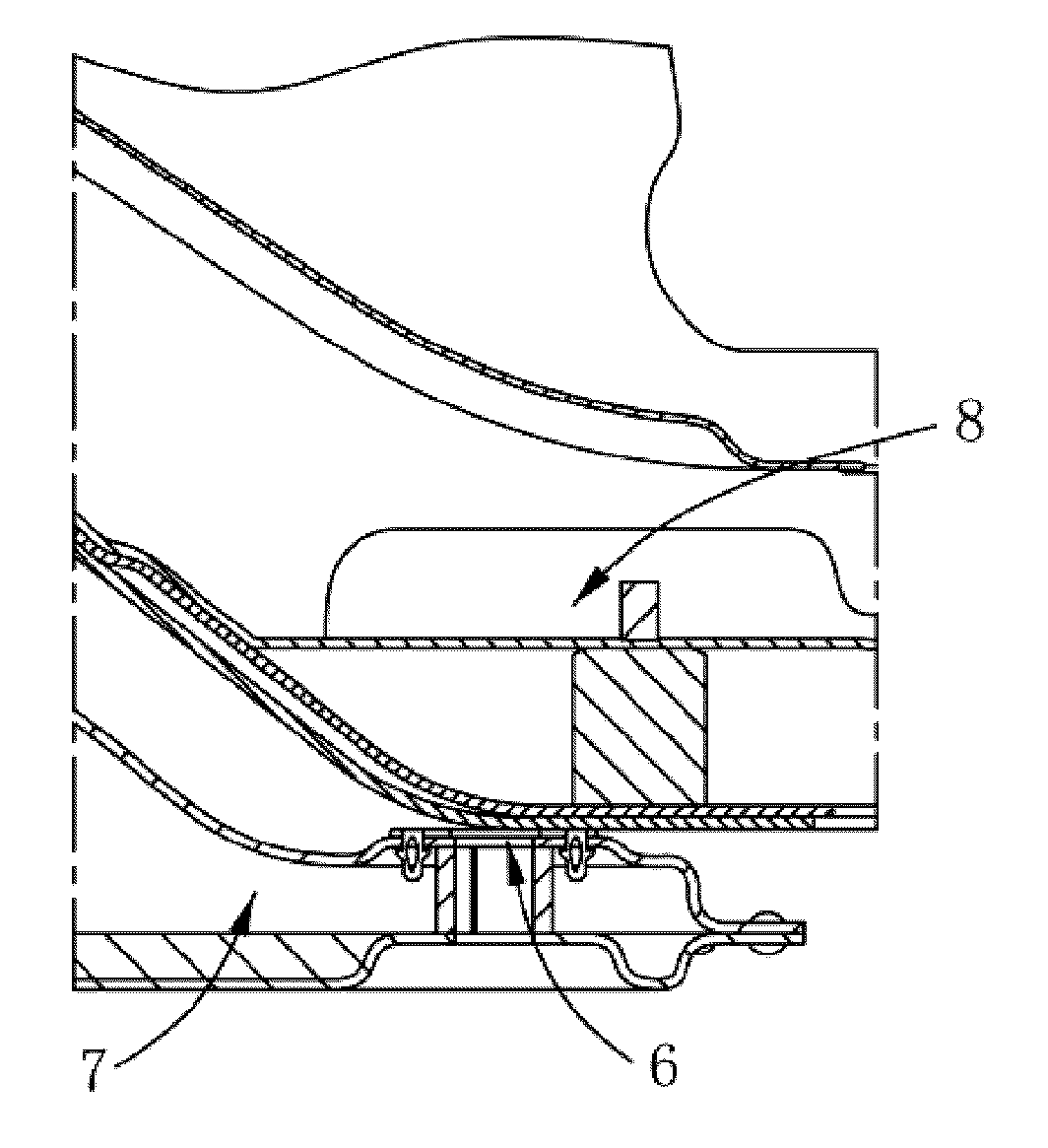 Anti-skidding gasket for installing auxiliary frame, auxiliary frame installation method and corresponding automobile