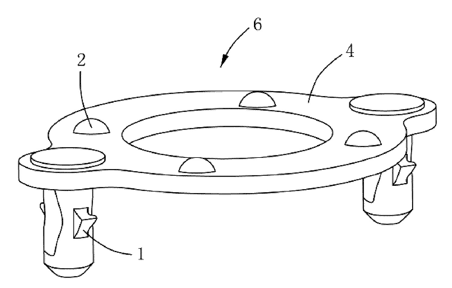 Anti-skidding gasket for installing auxiliary frame, auxiliary frame installation method and corresponding automobile