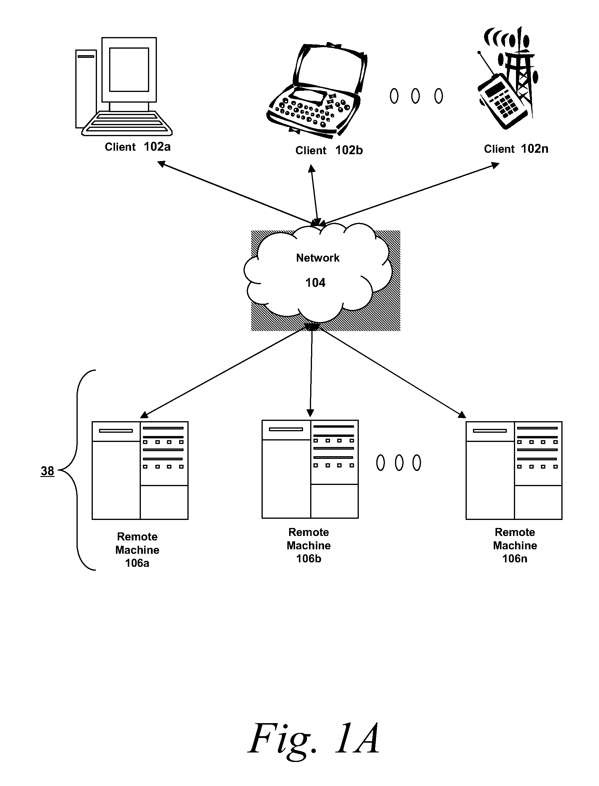 Methods and systems for updating a dock with a user interface element representative of a remote application
