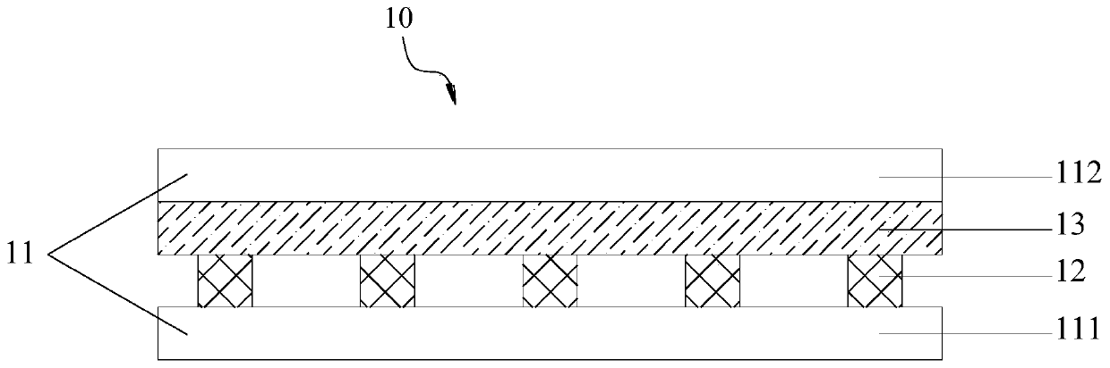 Integrated shading panel and touch display device