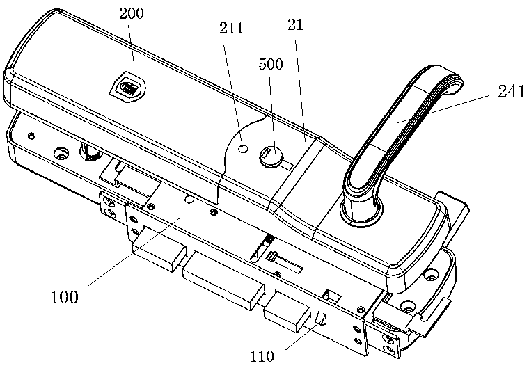 password exterior door lock