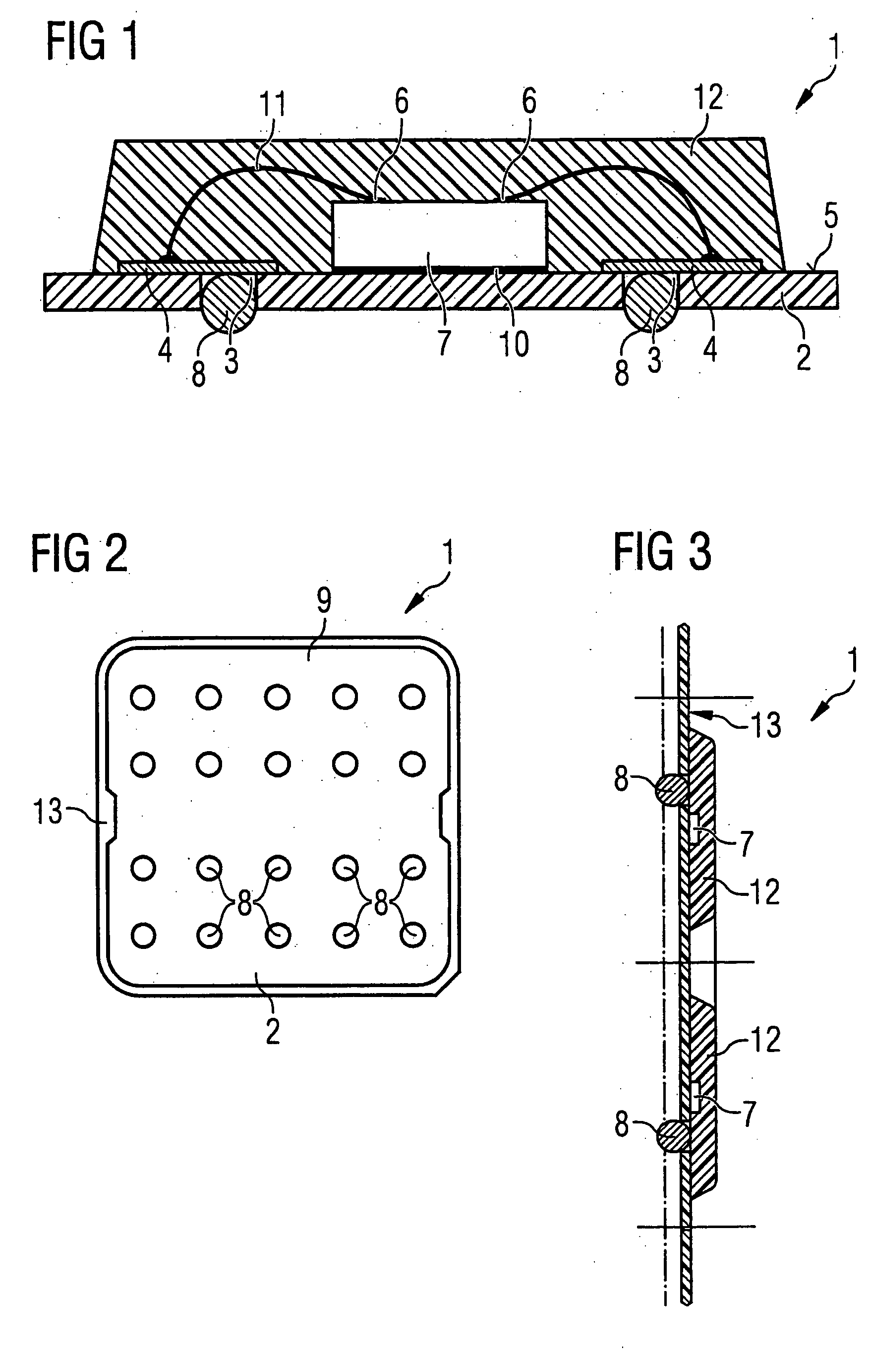 Method for producing a BGA chip module and BGA chip module