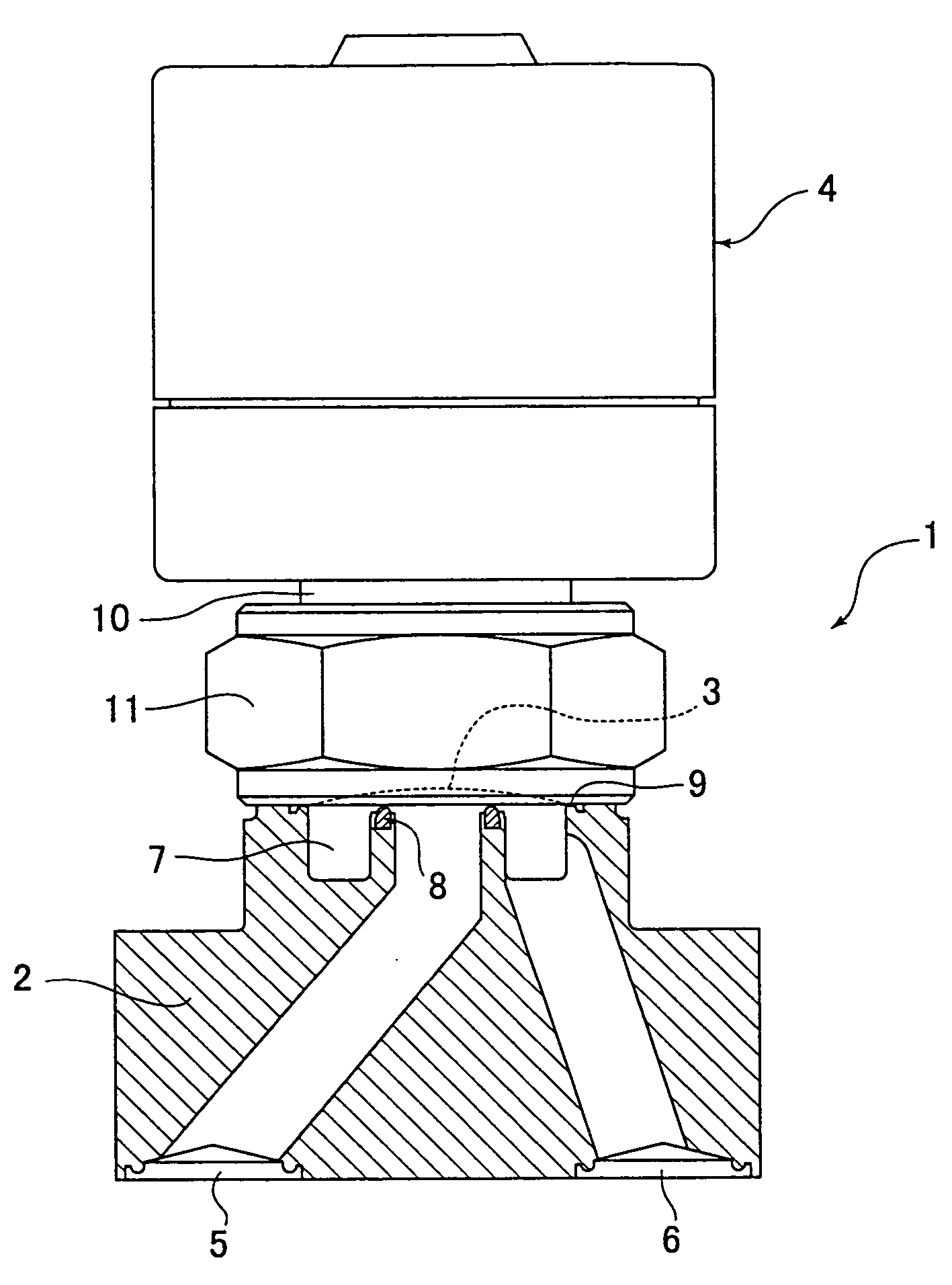 Valve for vacuum exhaustion system