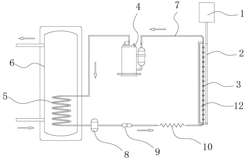Cooling system for photovoltaic power generation module