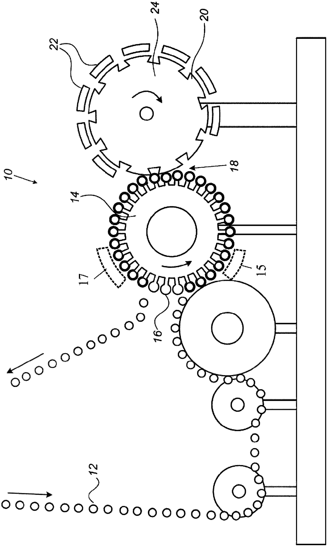 Apparatus for printing on conical objects