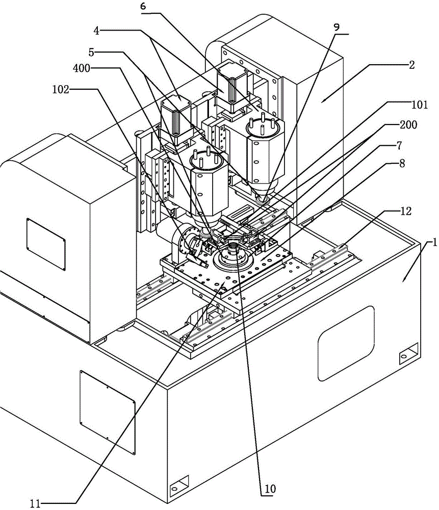 The magnetic pole of the special universal grinding machine for nuclear power bearing ring processing