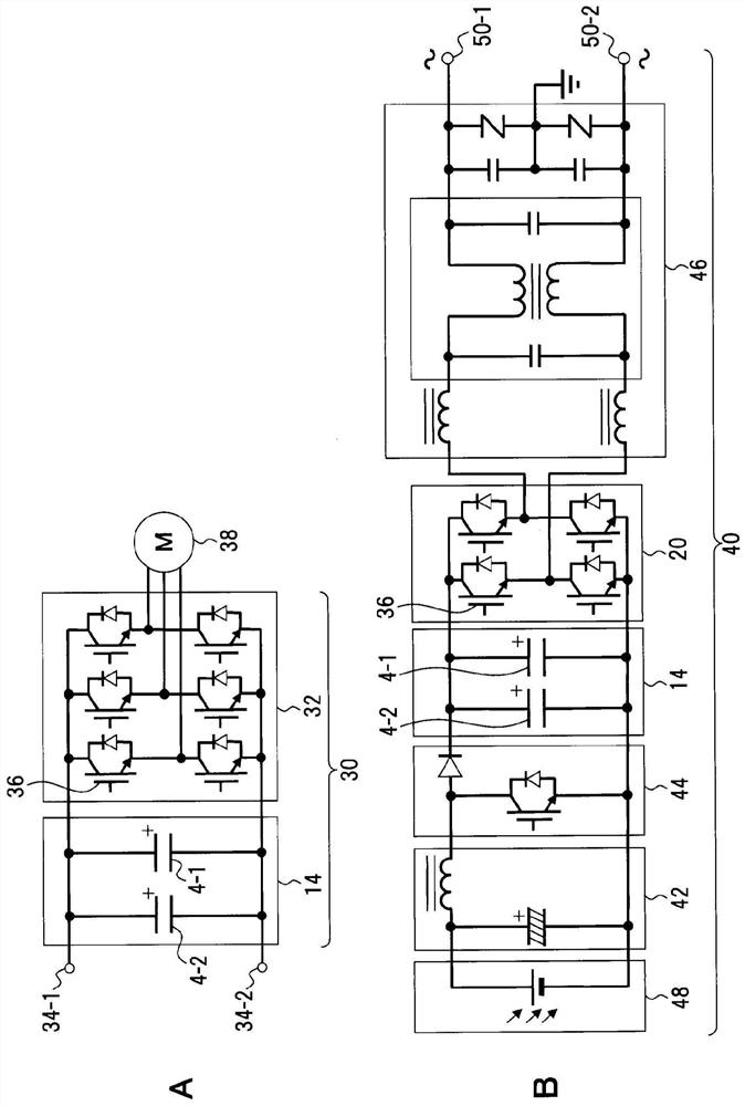 Electrolytic capacitor modules, filter circuits and power converters