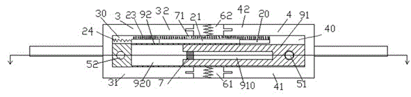 Self-cleaning device for bridge expansion joints