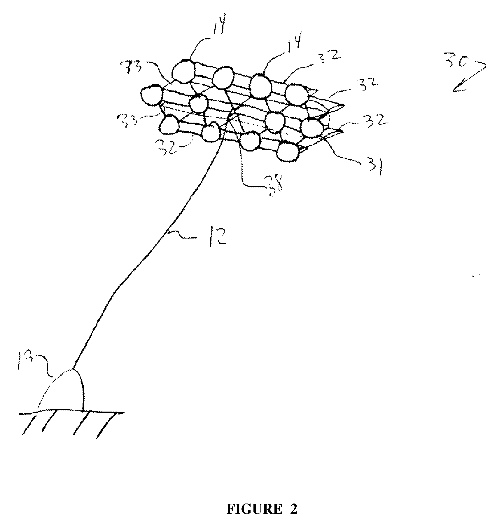 Method for Generating Electrical Power Using a Tethered Airborne Power Generation System