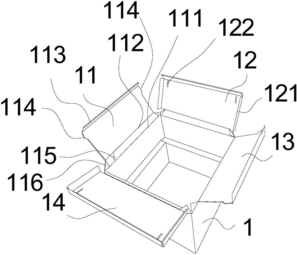 Square corrugated frame