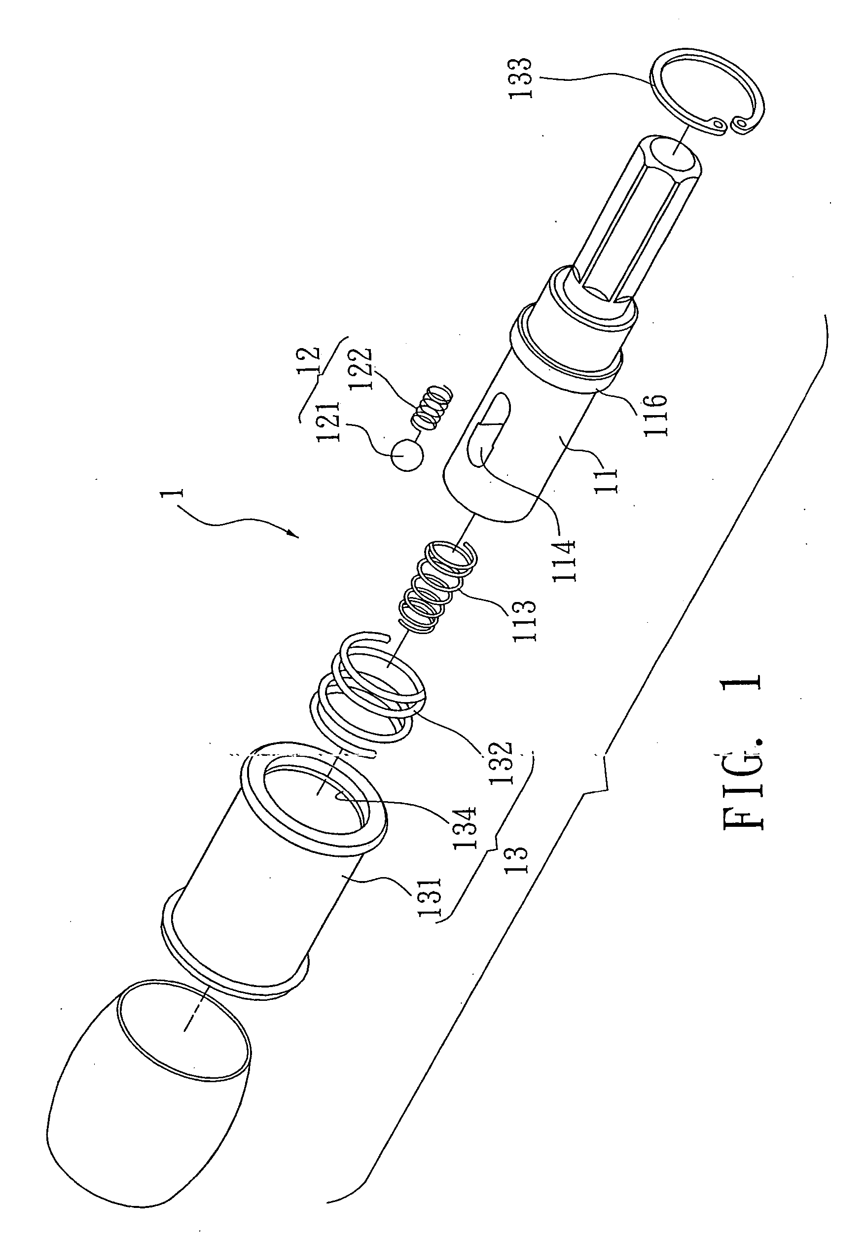 Screwdriver fast connector