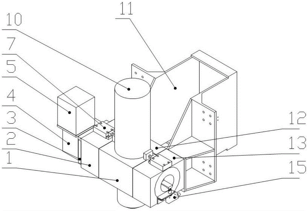 Spindle vertical-horizontal turnover device