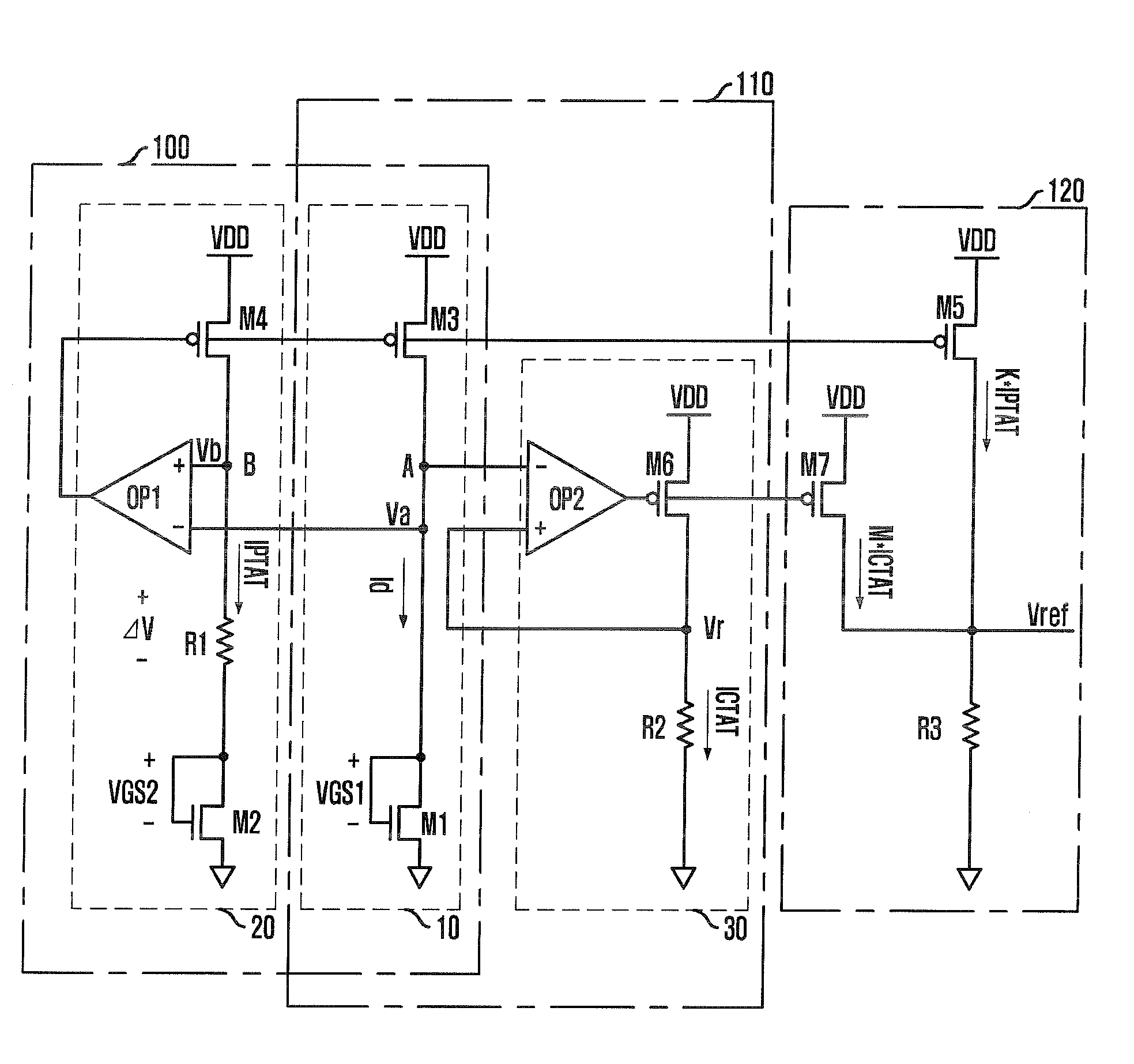 Bandgap reference voltage generation circuit in semiconductor memory device