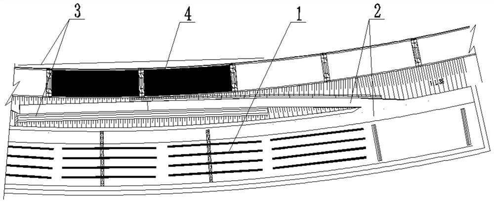 Method for transporting and erecting precast beam on steep slope of bridge-tunnel connected section of alpine valley region