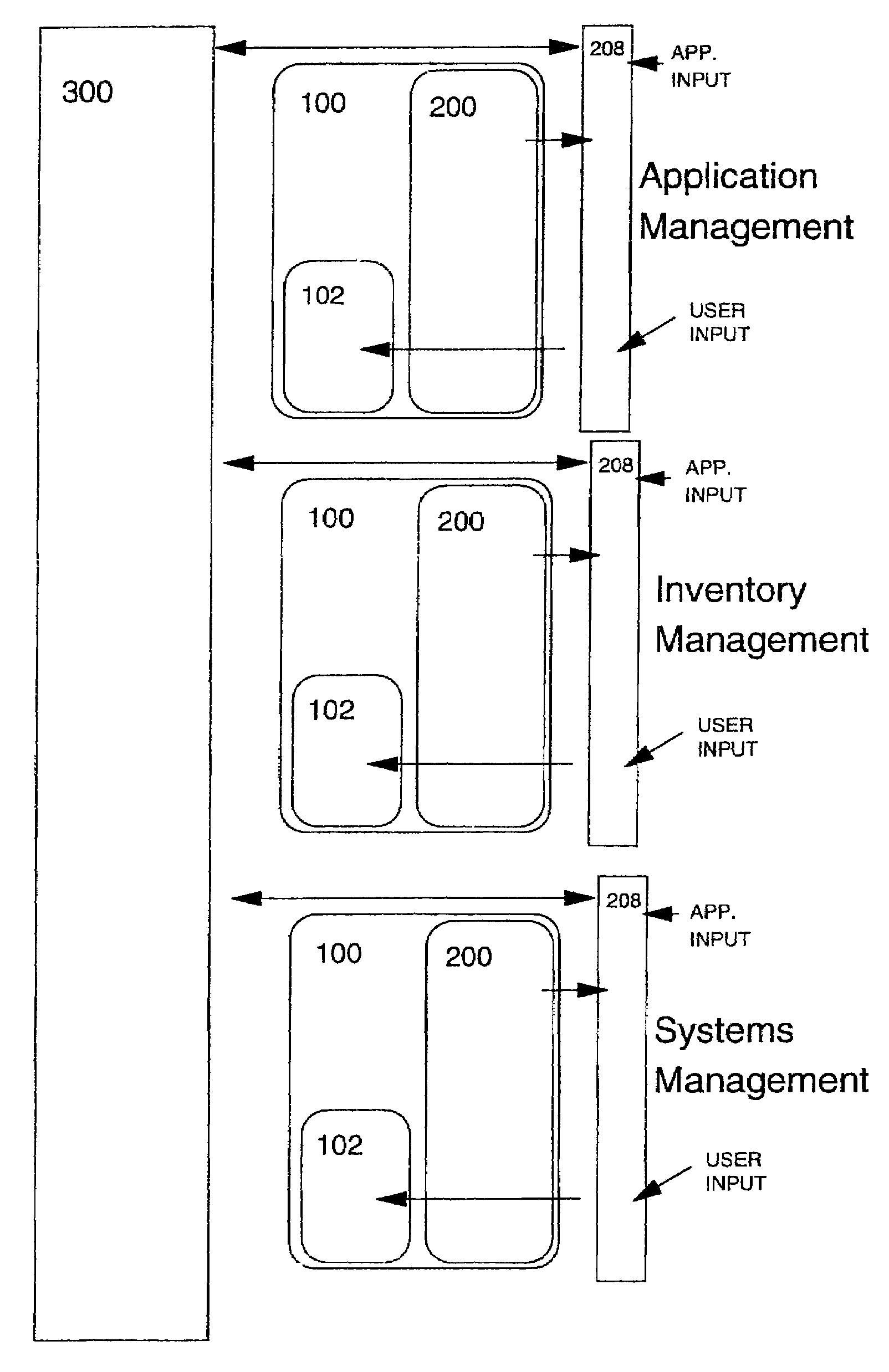 Data storage system having a unified container layer for an active data store