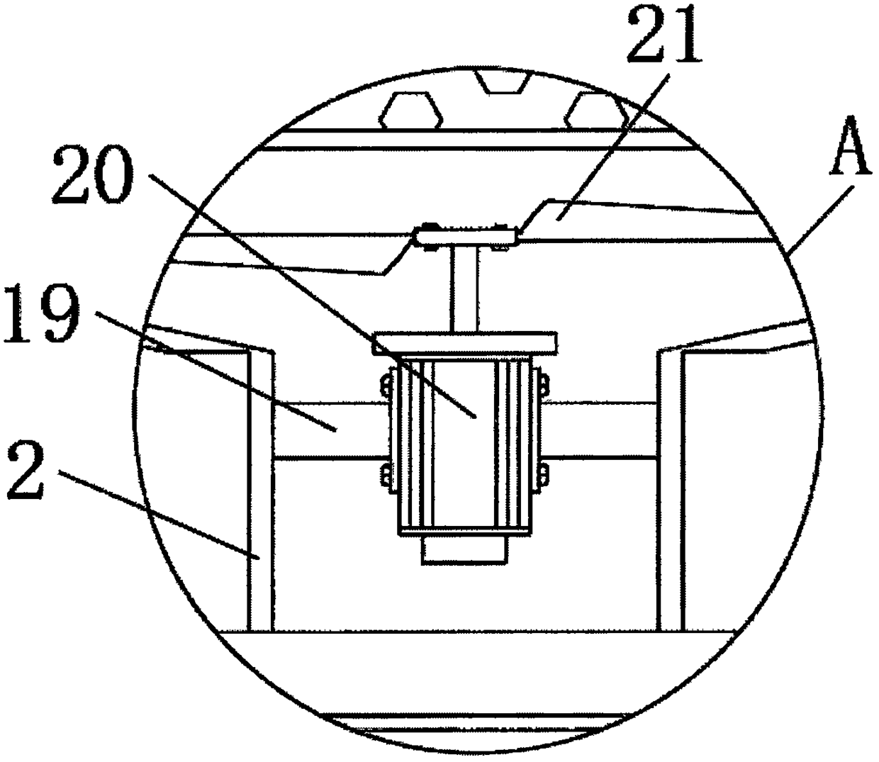 Traditional Chinese medicinal fumigation treatment device for rheumatism and immunology