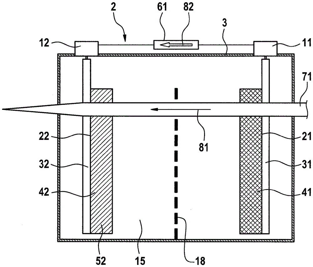 Method for producing a lithium ion battery and lithium ion battery