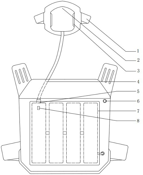 Wearable oxygen production garment