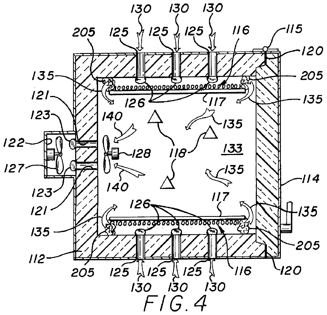 Furnace exhaust method and apparatus