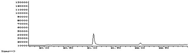Method for determining galaxolide in trace amount in water sample