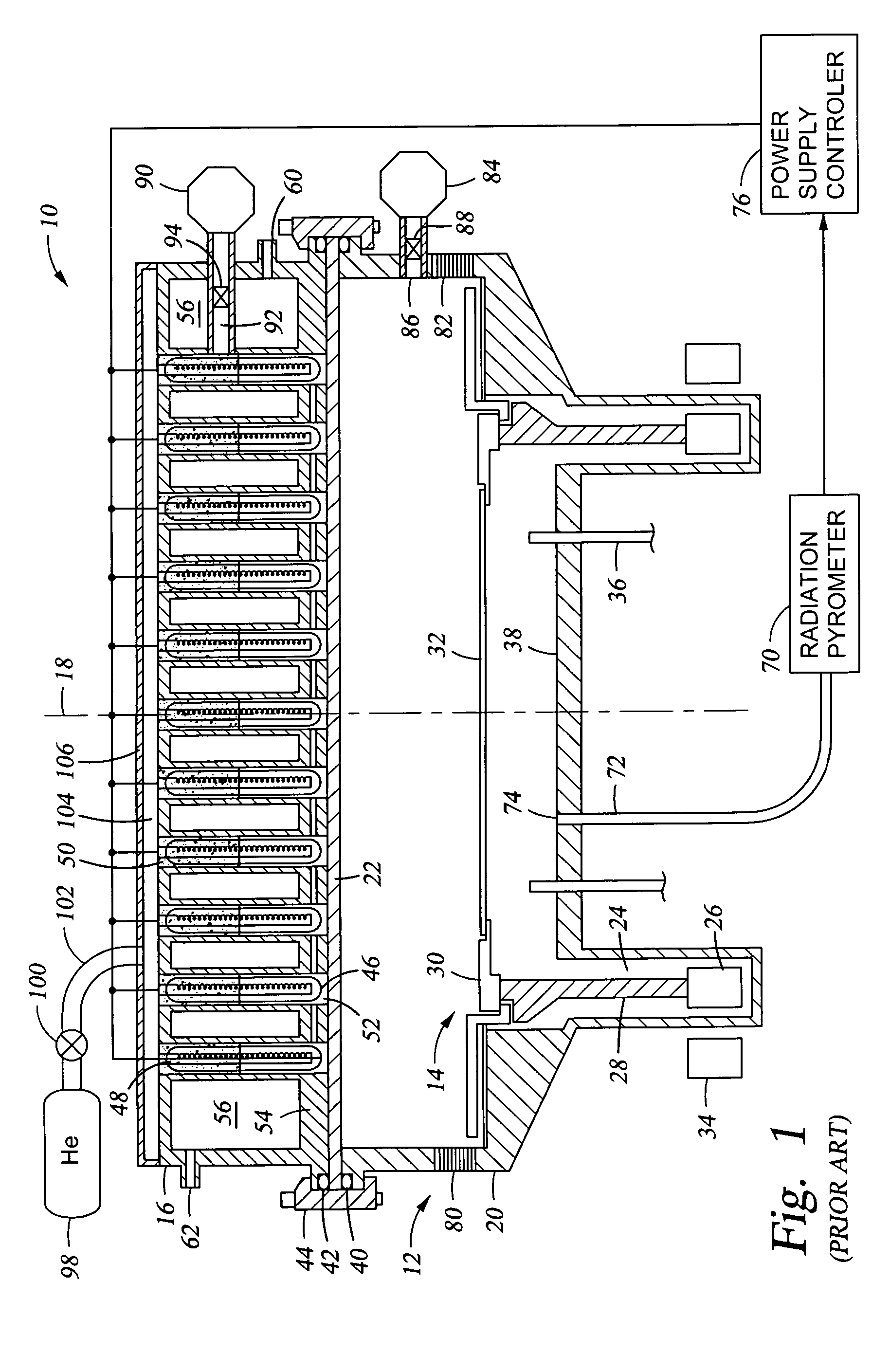 Method and apparatus for low temperature pyrometry useful for thermally processing silicon wafers