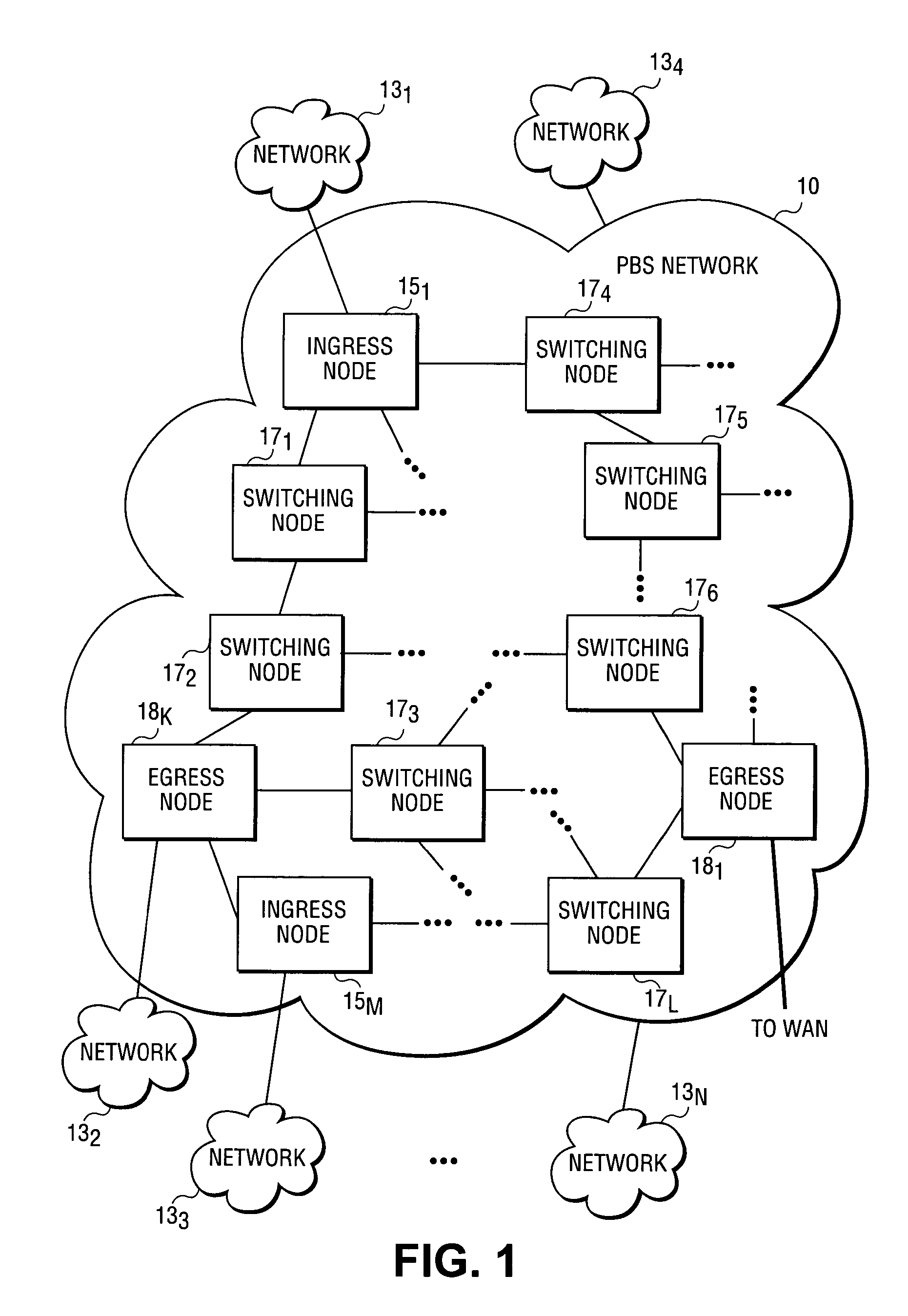 Generic multi-protocol label switching (GMPLS)-based label space architecture for optical switched networks