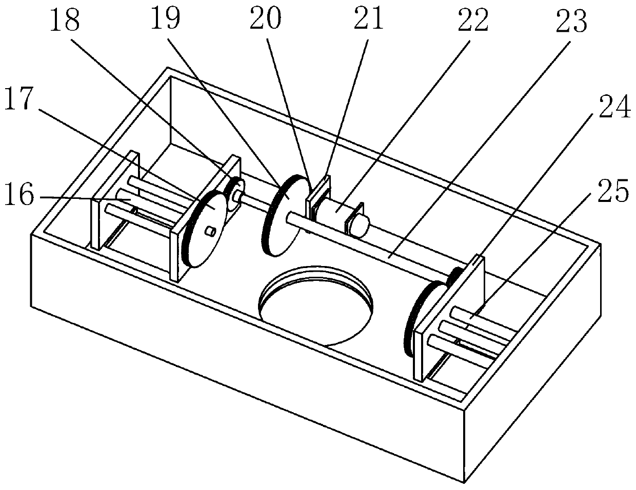 Full-automatic 3D printing system based on gantry type variable dimensions