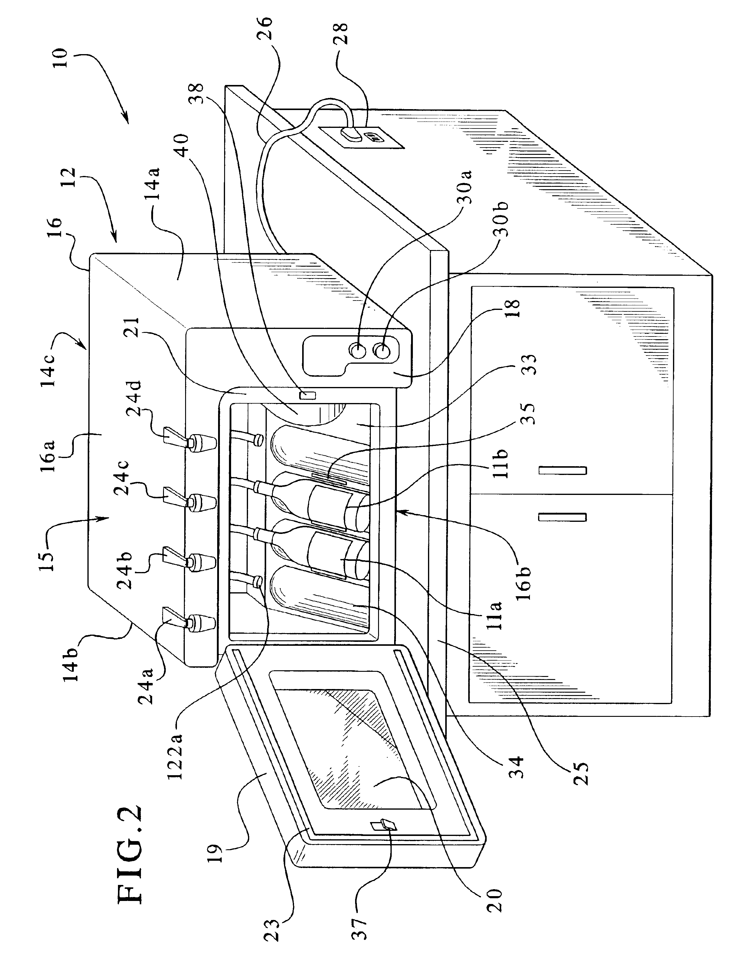 Wine or champagne preservation and dispensing apparatus