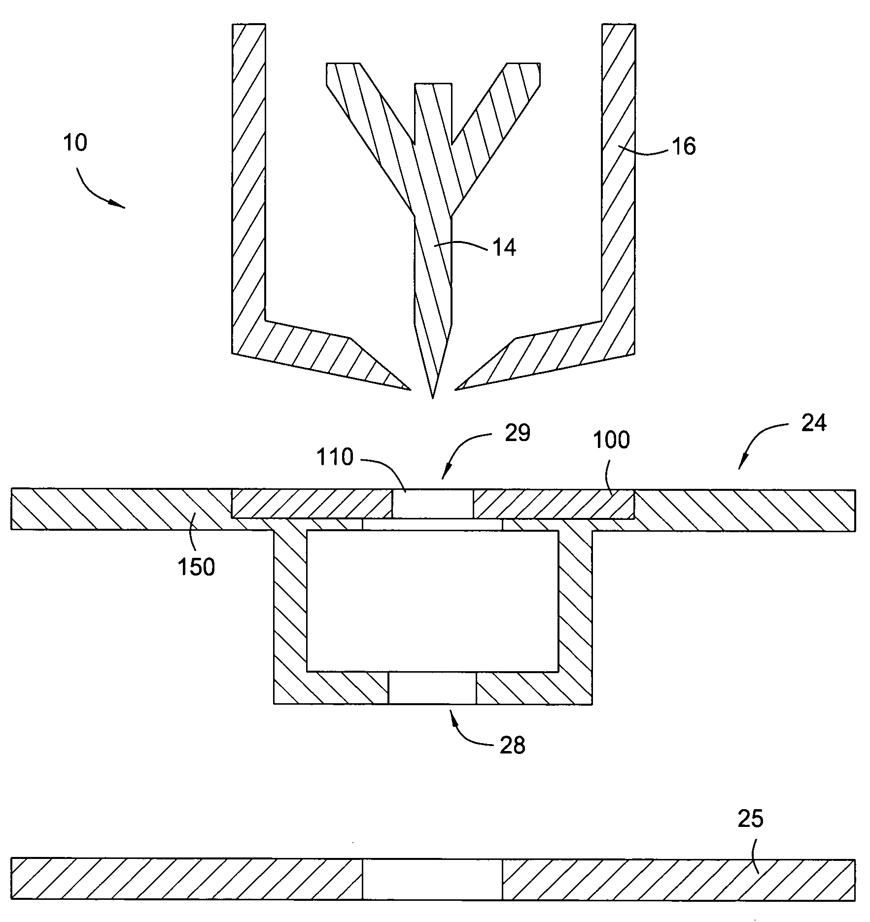 Electron beam source for use in electron gun