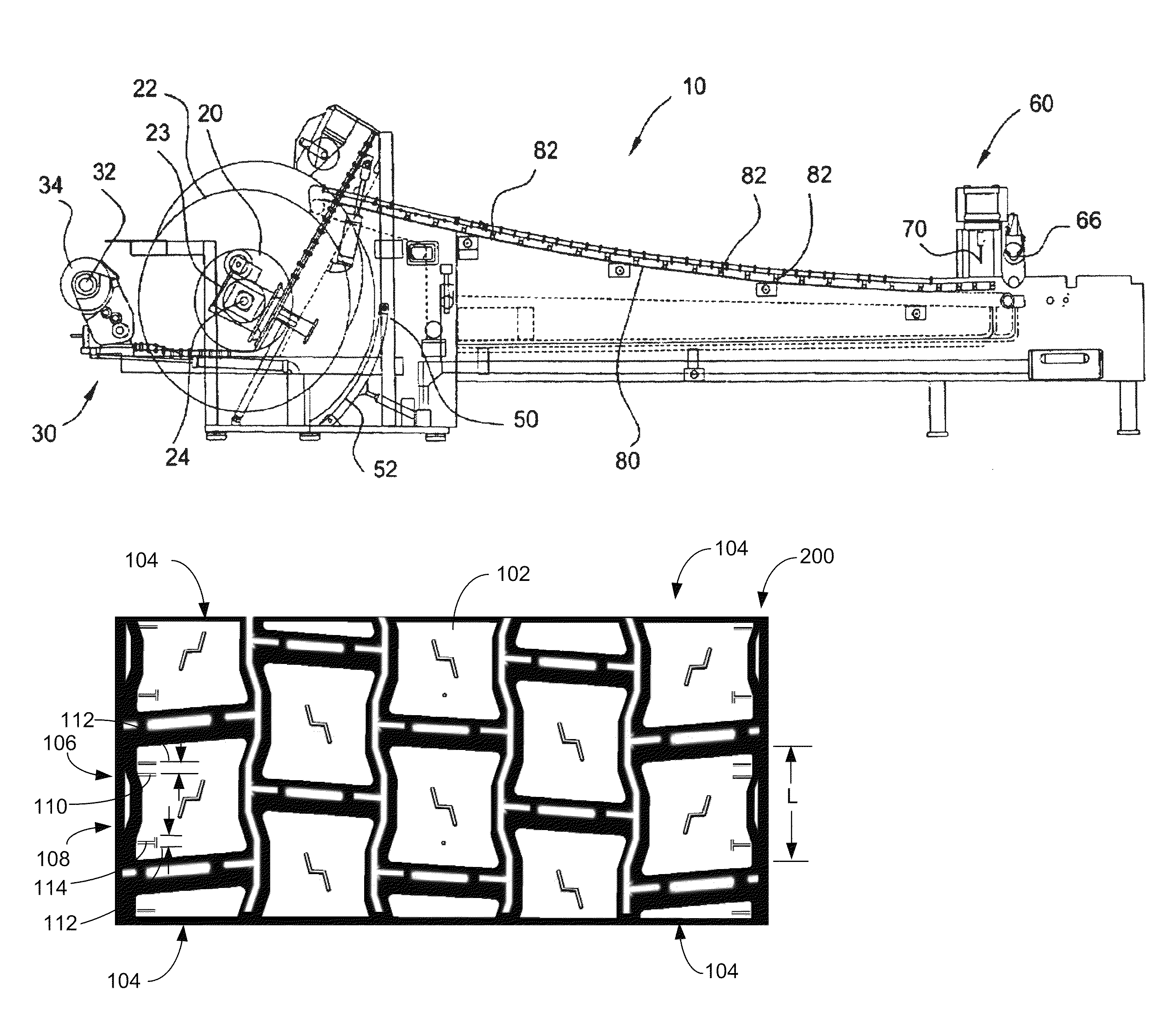 Method and apparatus for improved tread splicing
