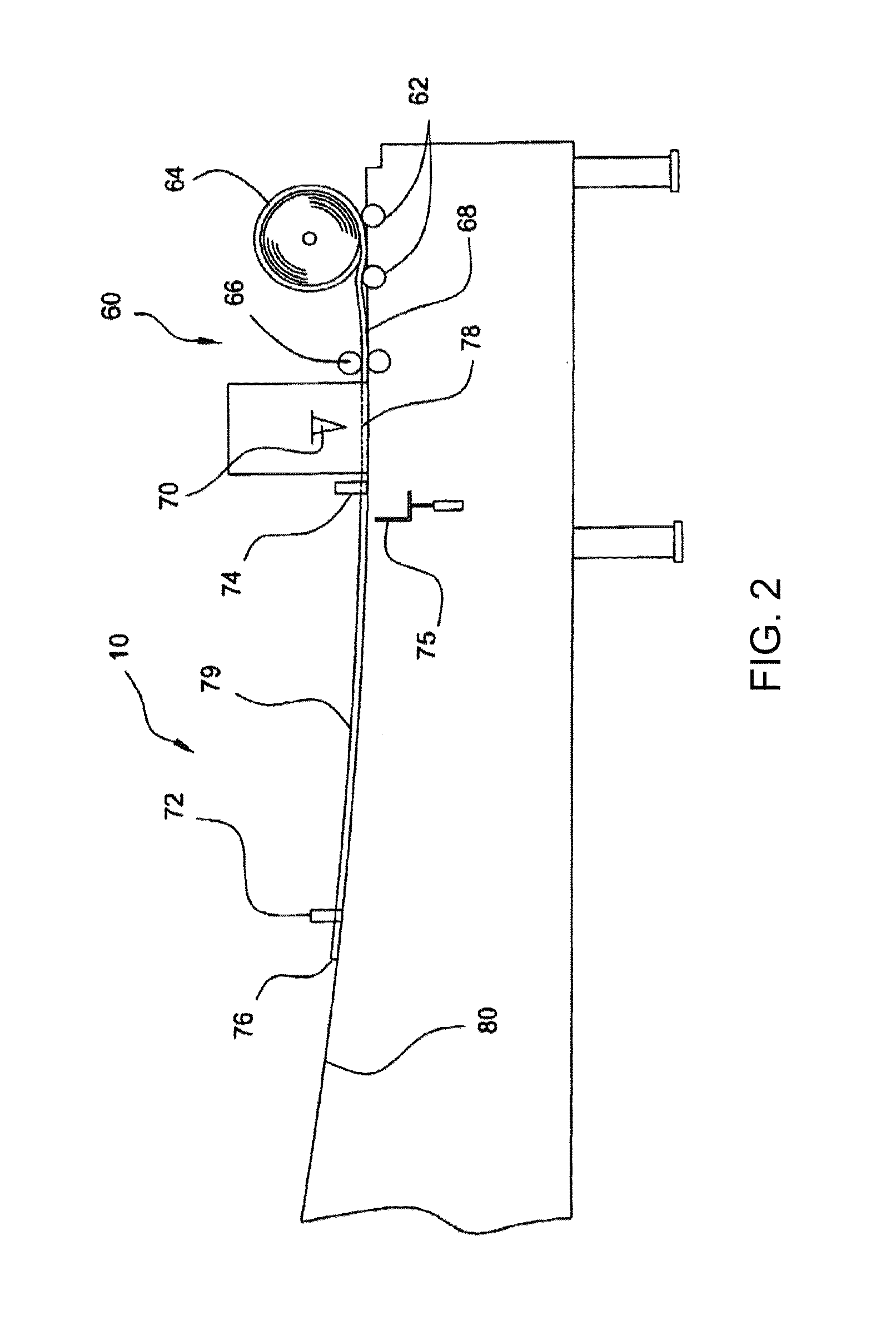 Method and apparatus for improved tread splicing