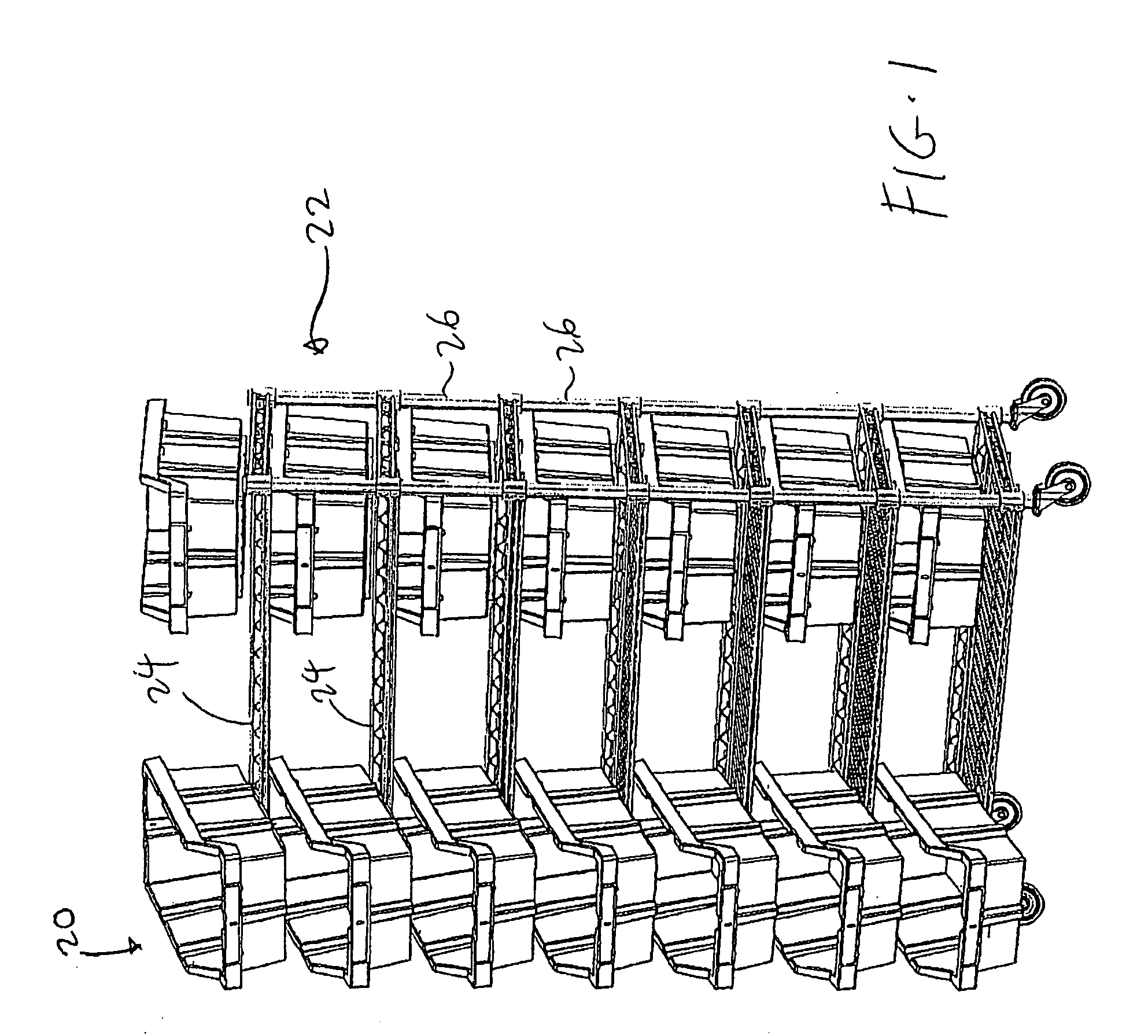 Storage bin for use with shelving system