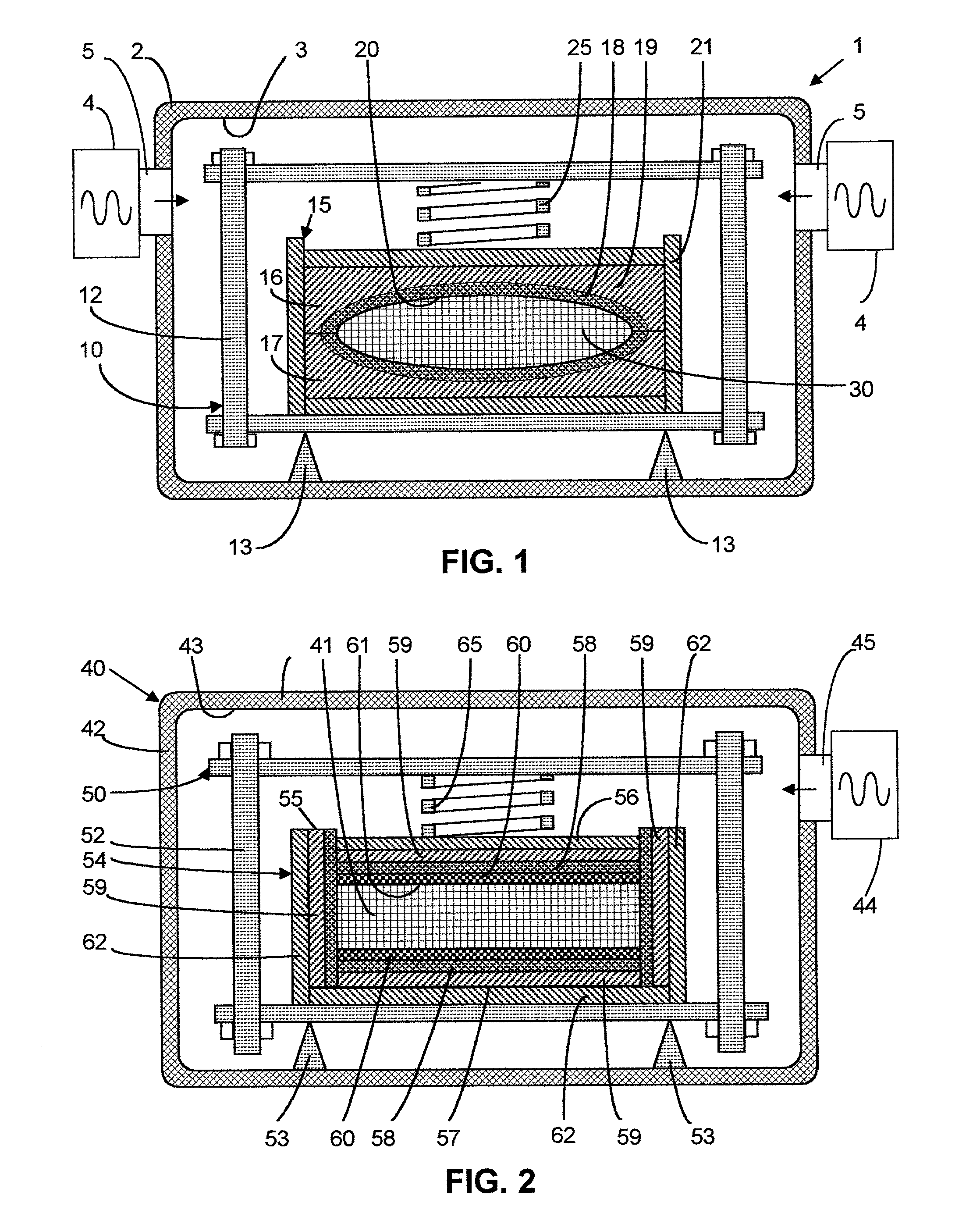 Dielectric mold for uniform heating and molding of polymers and composites in microwave ovens