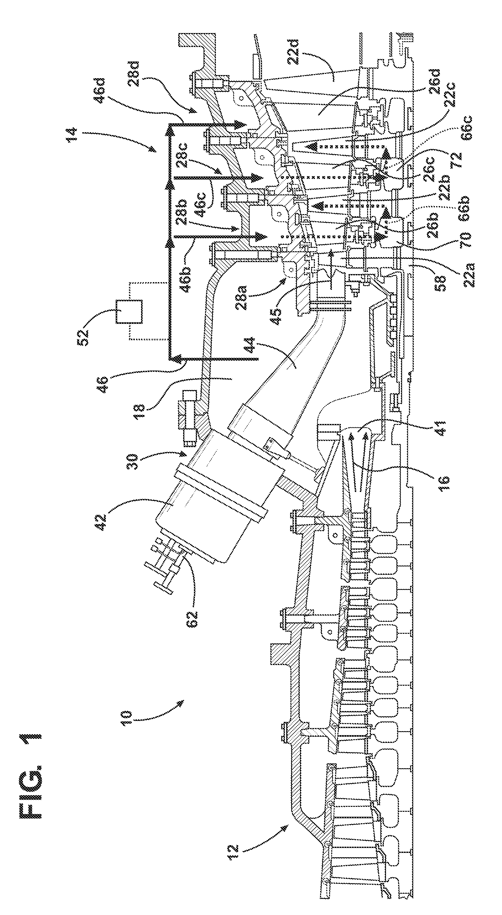 Cooling of Turbine Components Using Combustor Shell Air