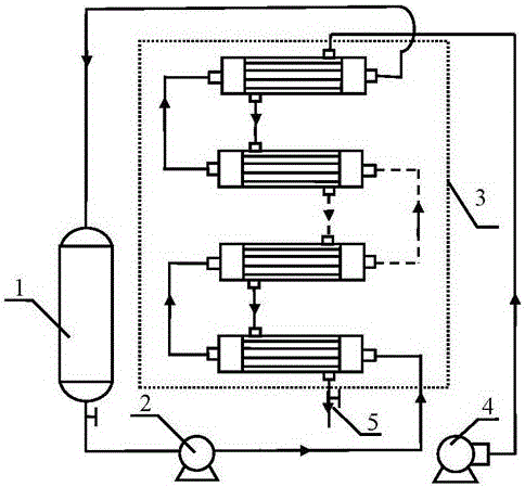 Purifying device and purifying method for ammonia-containing mixed gas