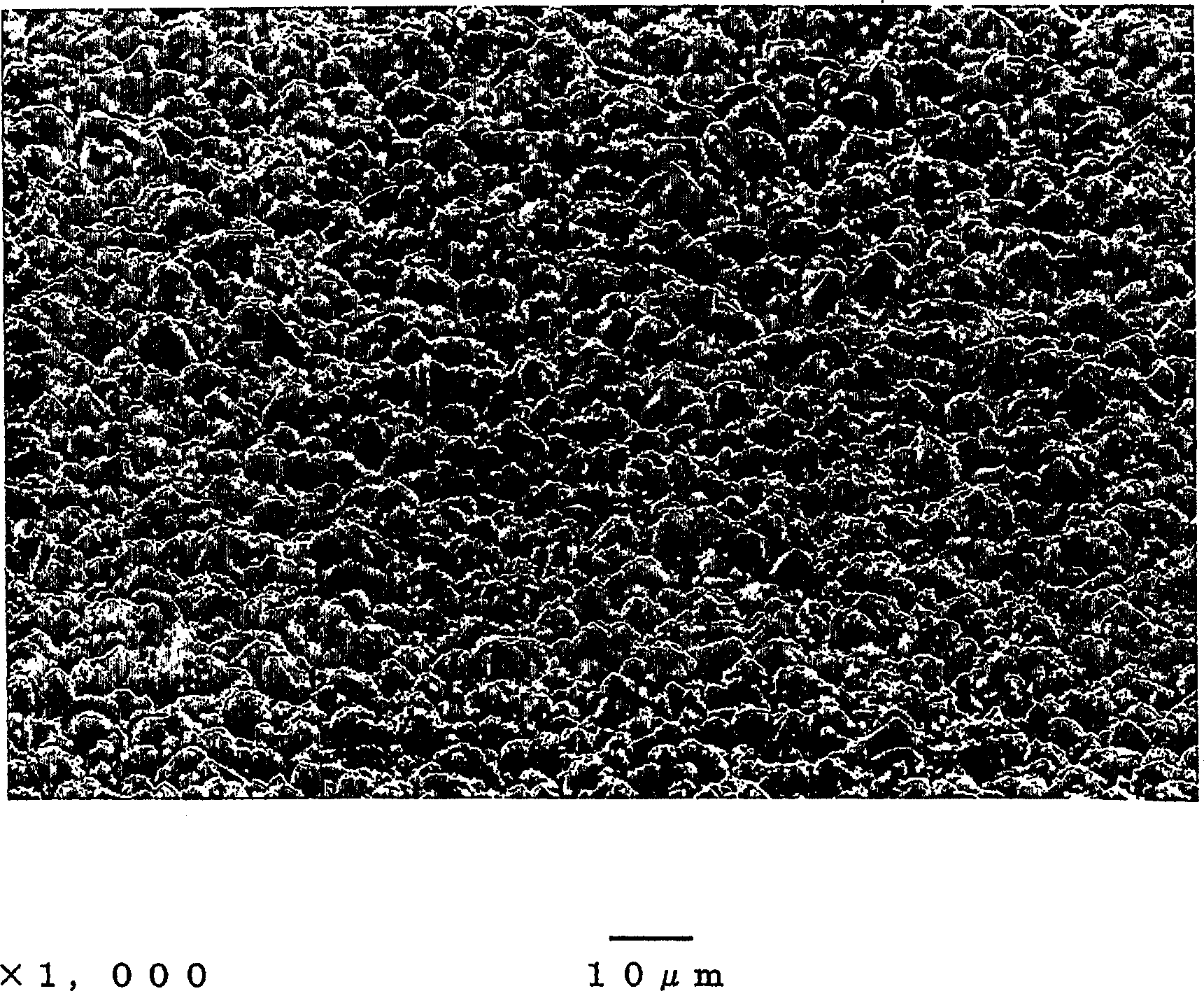 Low surface roughness electrolytic copper foil and process for producing the same