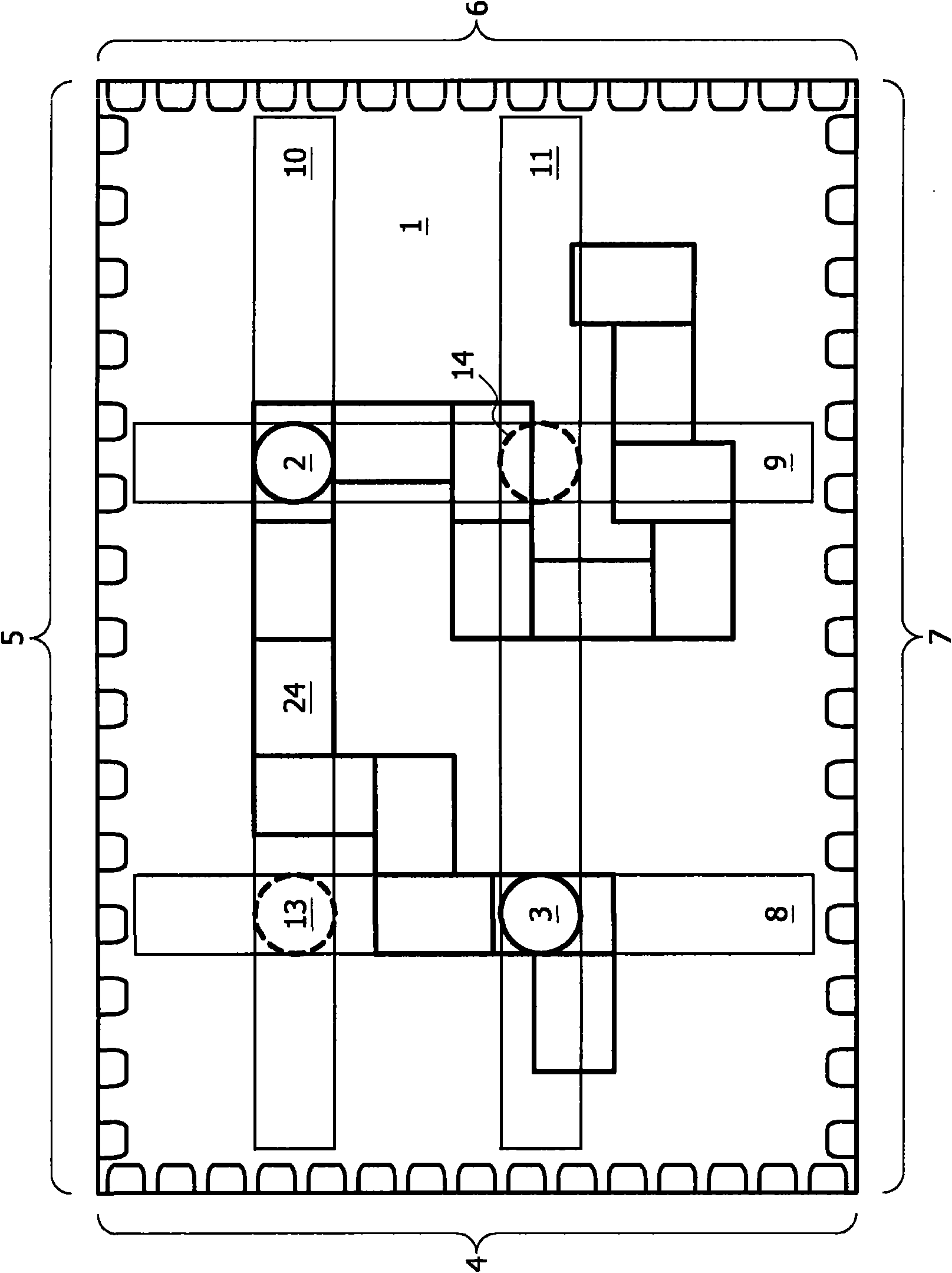 Method of processing data generated by a user input device for indicating positions