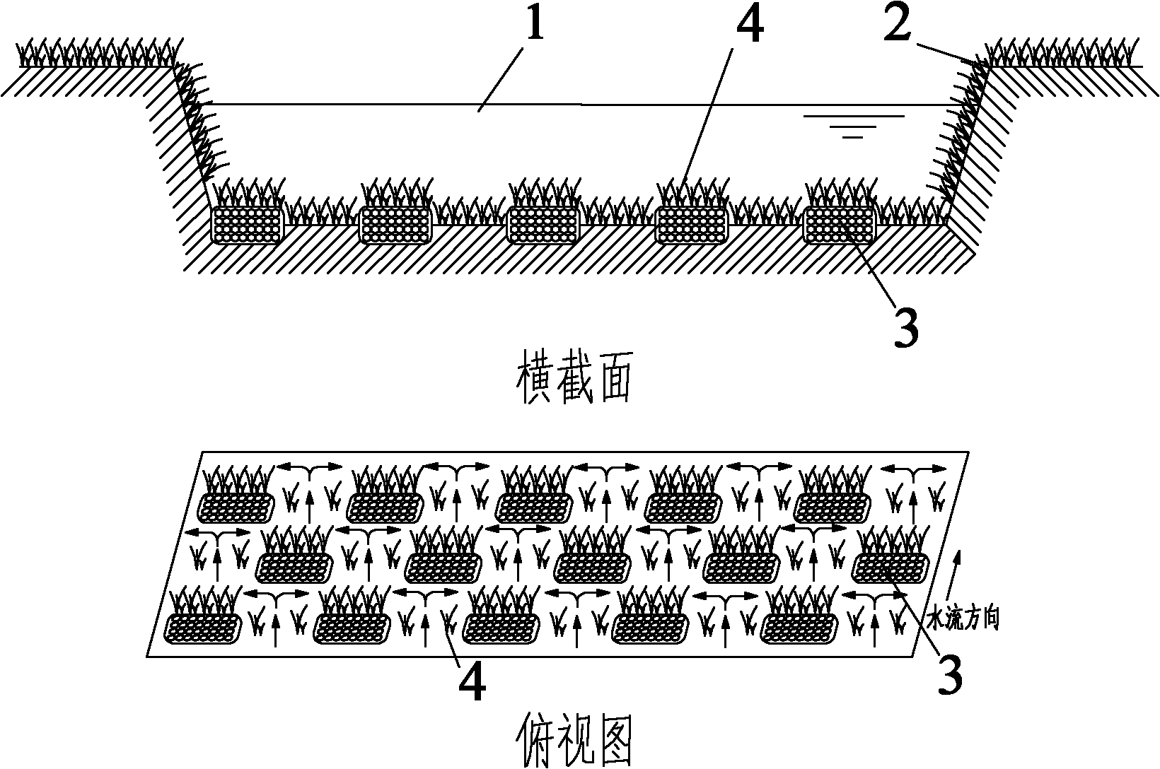 Biological filler bag and application thereof in sewage treatment