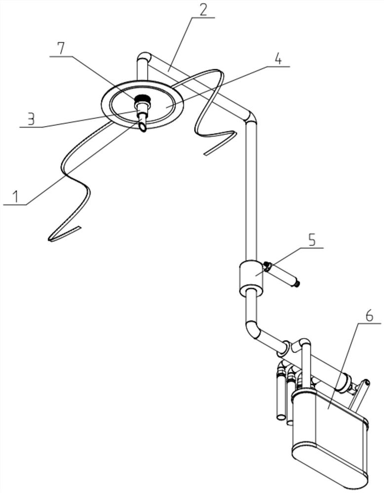 Drainage collecting device