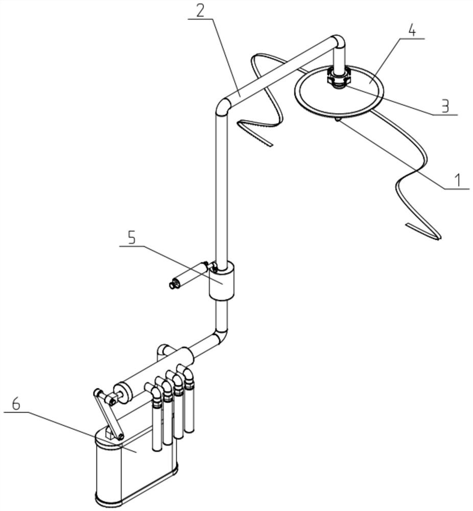 Drainage collecting device