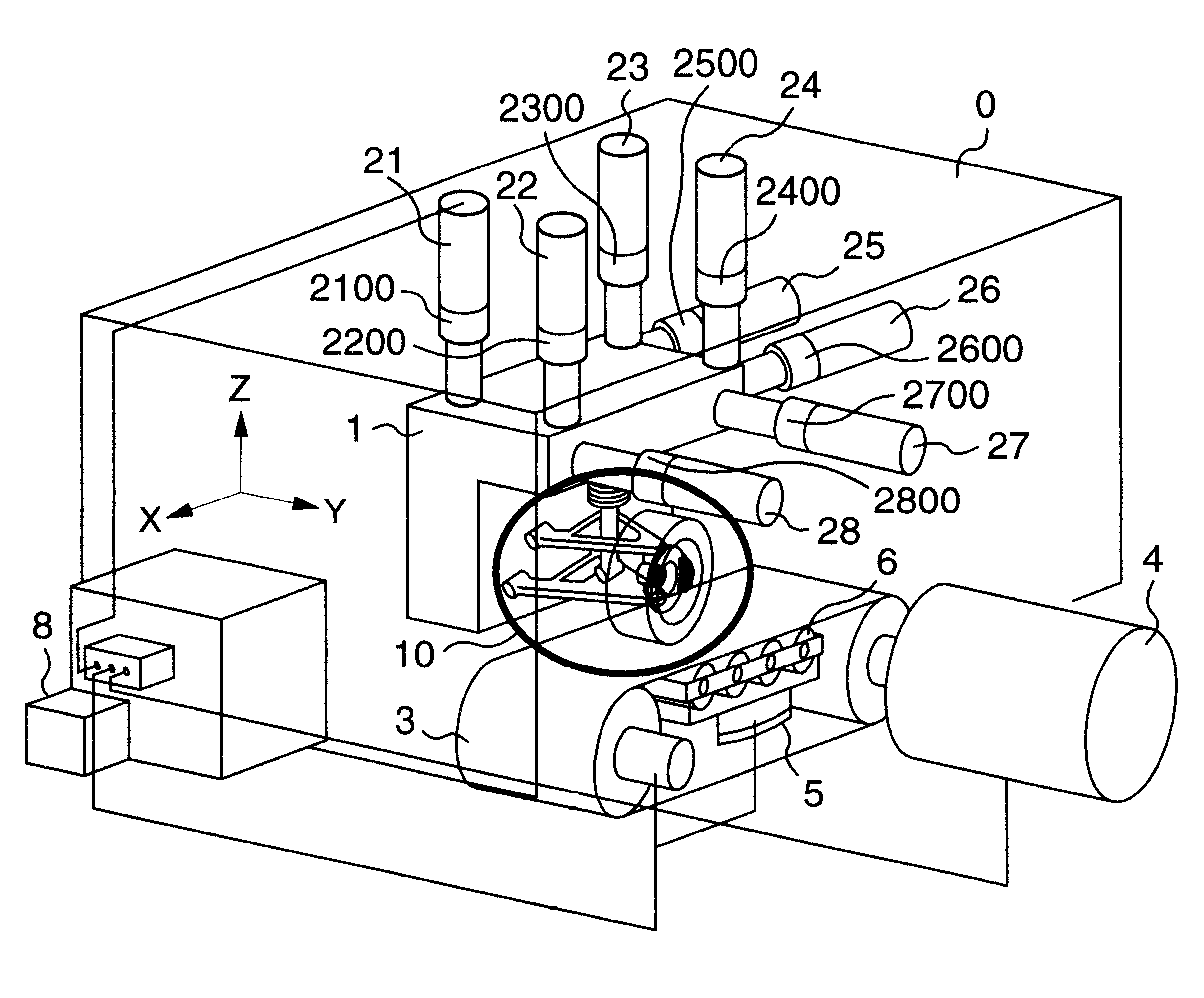 Apparatus for and method of testing dynamic characteristics of components of vehicle