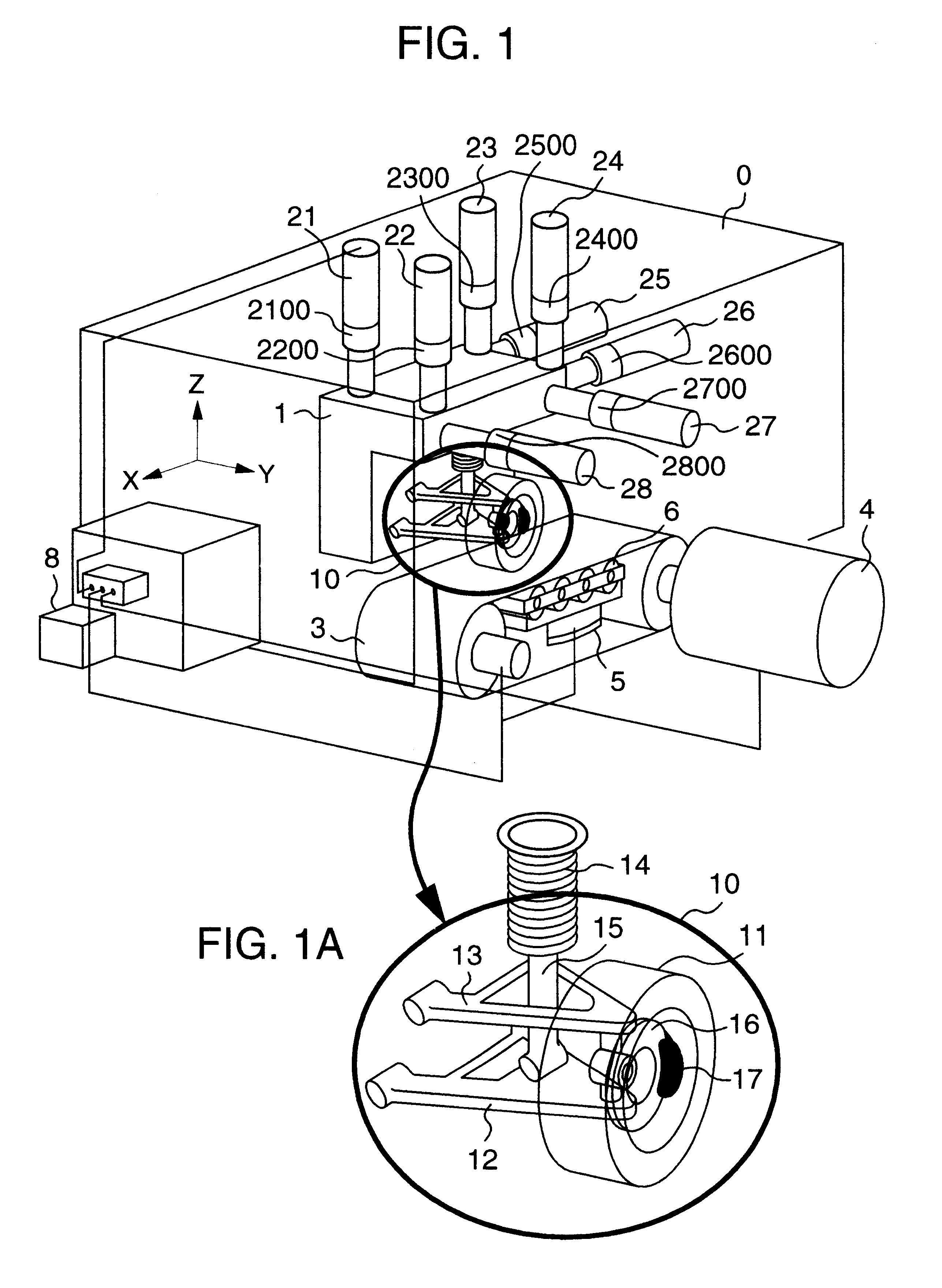 Apparatus for and method of testing dynamic characteristics of components of vehicle
