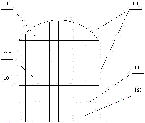 Construction method of tunneling in mine hard rock shaft