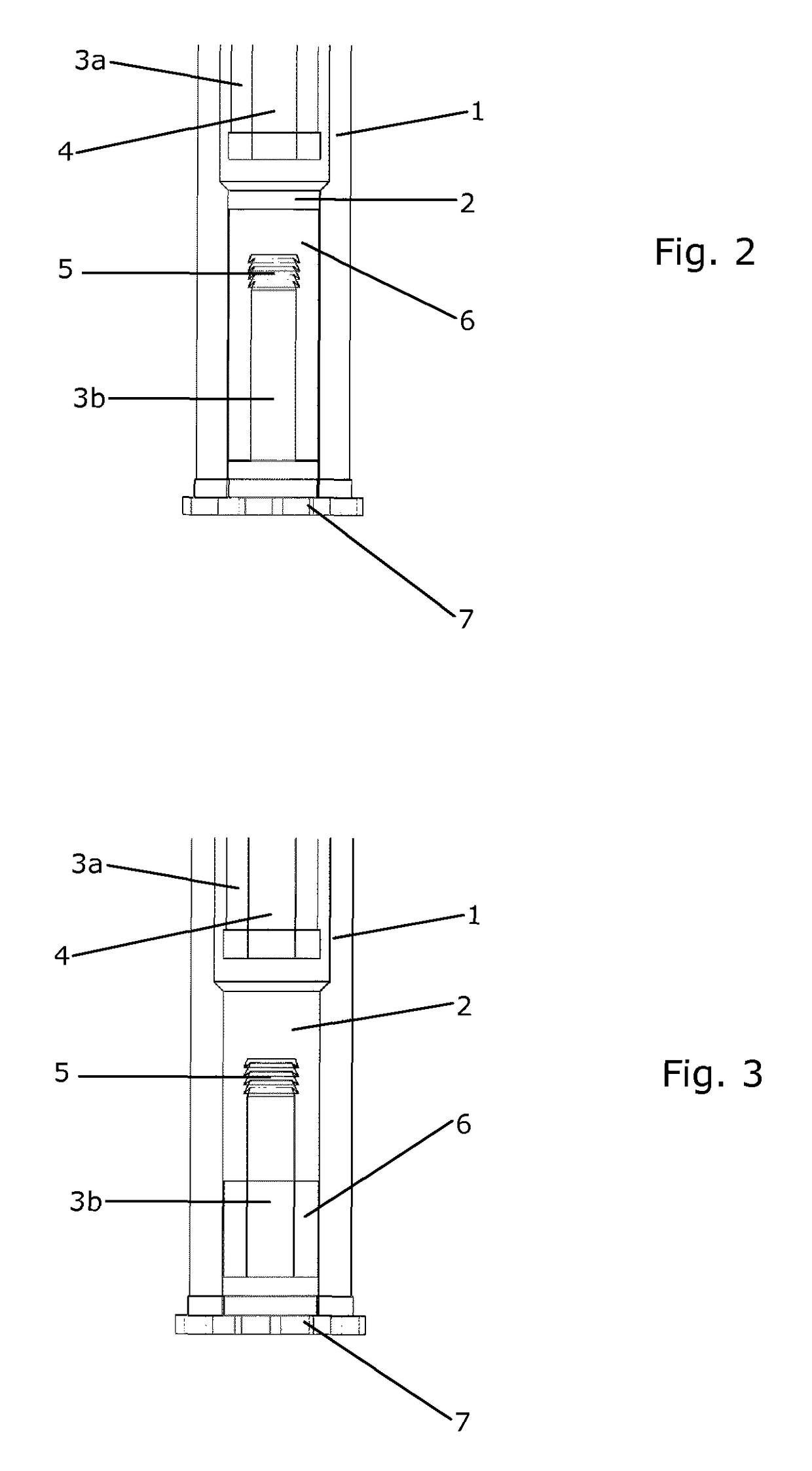 Syringe with a hollow plunger