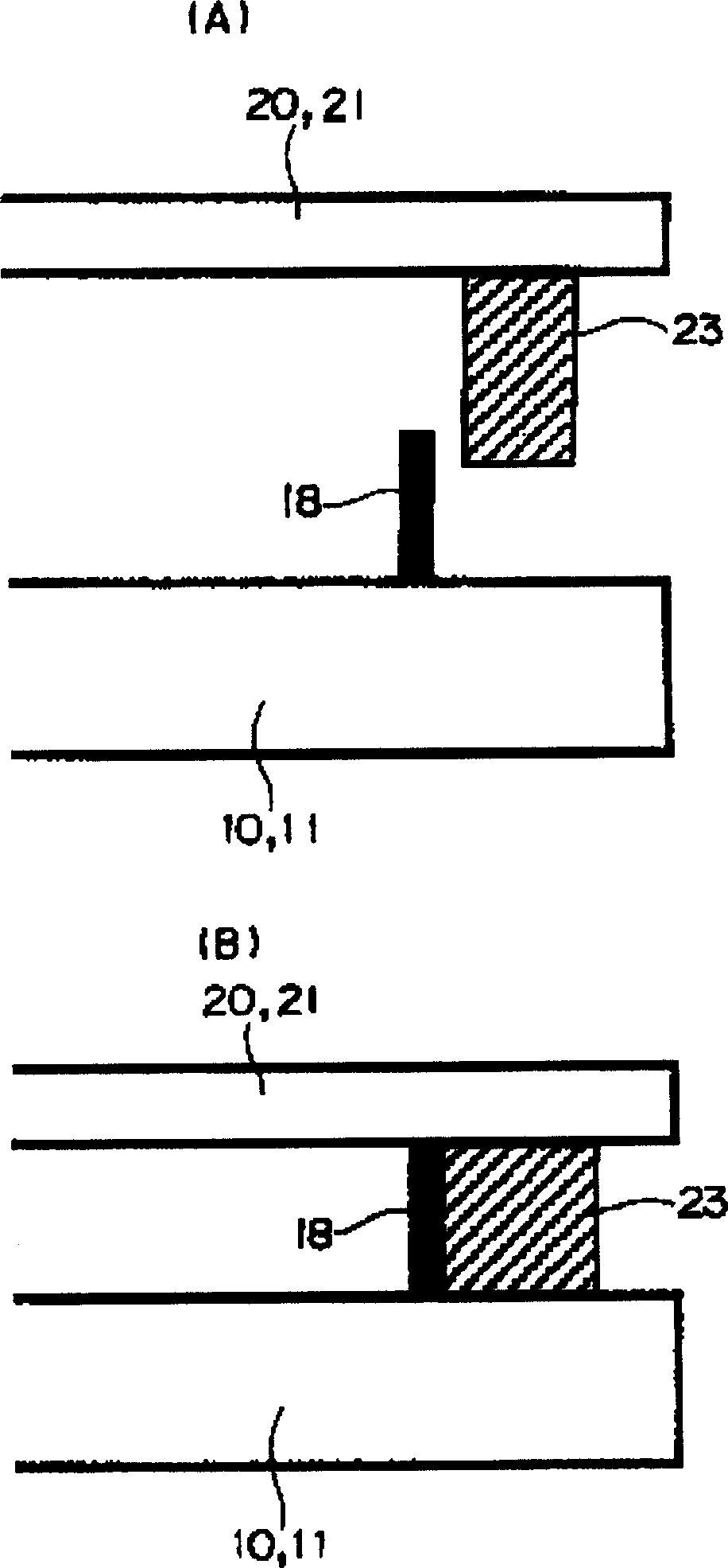 Electrostatic capacitor type pressure sensor and producing method thereof